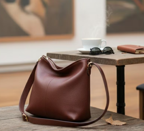 Soft Slouchy Hobo Shoulder Purse - Daylife Leather