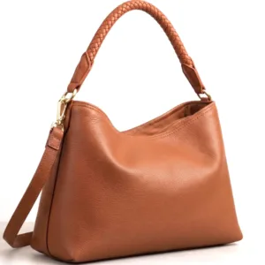 Brown Leather Hobo Bag for Women - Daylife Leather