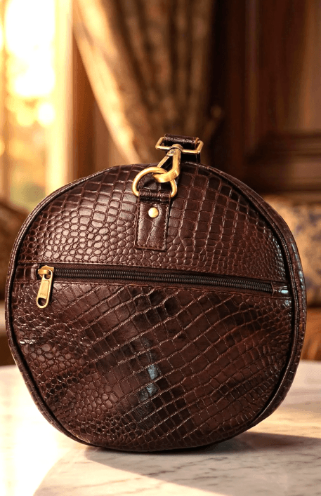 Screenshot 2026-06-22 005420 Leather Duffle Bag Crocodile Pattern Travel Weekender Bag - Daylife Leather