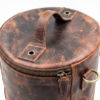 DayLife Leather Vintage Brown Distressed Leather Duffle Bag | Handmade Travel Weekender Bag for Men & Women