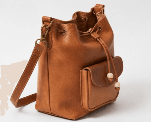 Handcrafted premium genuine leather bag by DayLife Leather available on DayLifeLeather.com