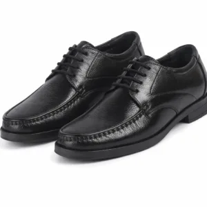 DayLife Leather Black Formal Shoes DayLife-Leather-Mens-Black-Textured-Leather-Formal-Derby-Shoes.jpg