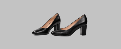 Classic Black Leather Block Heels for Women | Daylife Leather Alt text hamesha short, descriptive aur keyword-rich hona chahiye taaki Google Images ise aaram se samajh sake.