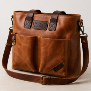 Handmade Leather Laptop bag - Daylife Leather