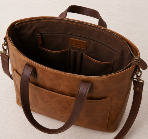 Handmade Leather Laptop bag - Daylife Leather