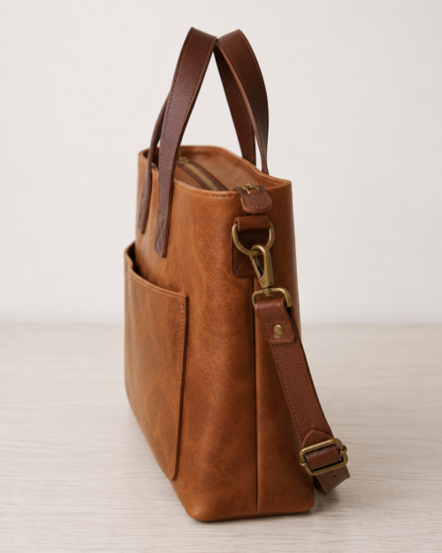 Handmade Leather Laptop bag - Daylife Leather
