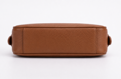 Title: DayLife Leather Tan Brown Genuine Leather Shoulder Bag for Women - Classic Hobo Bag