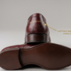 Handcrafted Premium Mahogany Leather Oxford Shoes - Daylife Leather