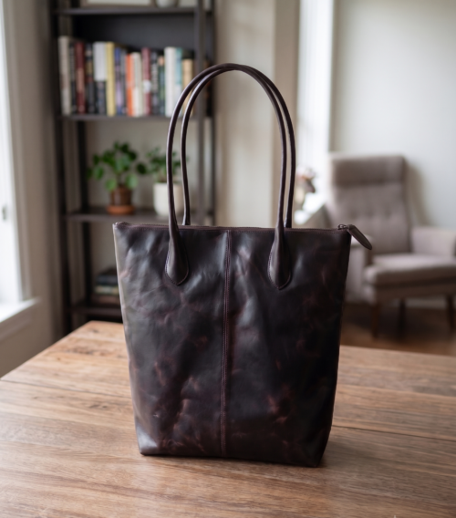 Premium Full Grain Leather Tote Bag for Women | DayLife Leather