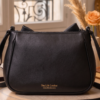 DayLife Leather Luxury Black Genuine Leather Bow-Knot Shoulder Bag for Women | Elegant Sling Bag