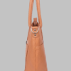 DayLife Leather Premium Top-Grain Tan Handbag with Detachable Strap