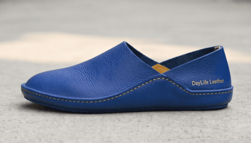 DayLife Leather Blue Slip-On Loafers DayLife-Leather-Mens-Royal-Blue-Textured-Leather-Slip-On-Loafers.jpg