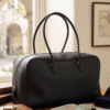 Handcrafted Black Leather Travel Bag – Duffel & Weekender - Daylife Leather