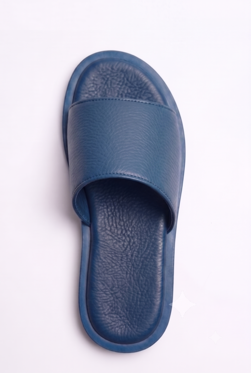 Minimalist Men's Single-Strap Leather Sandals | Daylife Leather