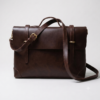 Classic Messenger Bag with Organiser Compartments | Daylife Leather