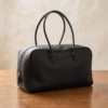 Handcrafted Black Leather Travel Bag – Duffel & Weekender - Daylife Leather