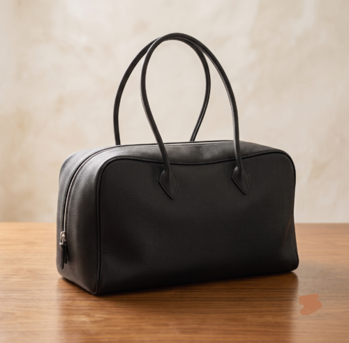 Handcrafted Black Leather Travel Bag – Duffel & Weekender - Daylife Leather