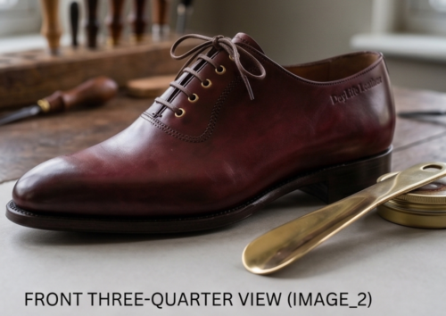 Handcrafted Premium Mahogany Leather Oxford Shoes - Daylife Leather