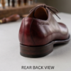 Handcrafted Premium Mahogany Leather Oxford Shoes - Daylife Leather