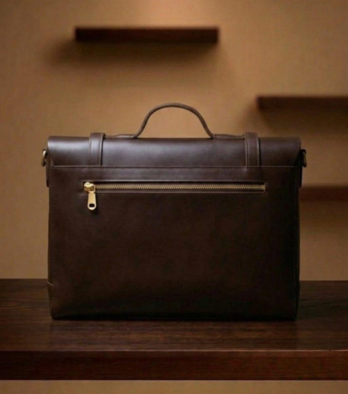 Classic Messenger Bag with Organiser Compartments | Daylife Leather