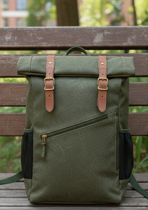 daylife-leather-roll-top-waxed-canvas-backpack-olive-green.webp