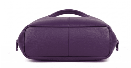 Gemini_Generated_Image_pzgx3jpzgx3jpzgx Purple Genuine Leather Hobo Bag for Women | Slouchy Shoulder Bag with Front Pocket