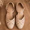 Gemini_Generated_Image_slgtpsslgtpsslgt Buy Handcrafted Woven Beige Leather Block Heels | DayLife Leather