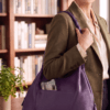 Purple Leather Hobo Bag – DayLife Leather Purple Leather Hobo Bag – DayLife Leather