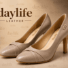 Daylife Leather Women’s Elegant High Heel Pumps – Premium Leather
